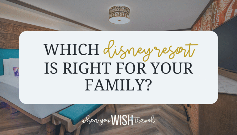 Which Disney Resort Is Right for Your Family?